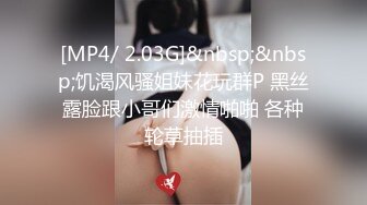 [MP4/ 2.03G]&nbsp;&nbsp;饥渴风骚姐妹花玩群P 黑丝露脸跟小哥们激情啪啪 各种轮草抽插