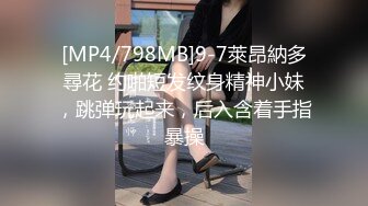 [MP4/798MB]9-7萊昂納多尋花 约啪短发纹身精神小妹，跳弹玩起来，后入含着手指暴操