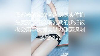 黑客破解家庭网络摄像头偷拍生完孩子不久哺乳期的少妇被老公用手撩拨大腿内侧舔逼刺激她做爱