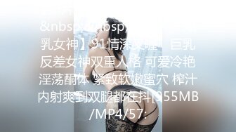 【新片速遞】&nbsp;&nbsp;&nbsp;&nbsp;【核弹❤️爆乳女神】91情深叉喔✨ 巨乳反差女神双重人格 可爱冷艳淫荡酮体 紧致软嫩蜜穴 榨汁内射爽到双腿都在抖[955MB/MP4/57: