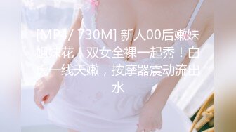 [MP4/ 730M] 新人00后嫩妹姐妹花！双女全裸一起秀！白虎一线天嫩，按摩器震动流出水