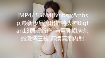 [MP4/ 556M]&nbsp;&nbsp;最新极品流出推特大神Bigfan13原版新作-与巨乳翘房东的激情三夜 连续高潮内射