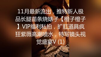 11月最新流出，推特新人极品长腿苗条烧婊子【橙子橙子】VIP福利私拍，扩肛道具疯狂紫薇高潮喷水，特写镜头视觉盛宴V (1)