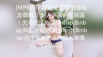 [MP4]STP27092 花臂纹身短发御姐 ！新人下海自慰操逼 ！无毛肥逼抽插&nbsp;&nbsp;叫起来超好听&nbsp;&nbsp;还是喜欢男人操后入激情 VIP0600