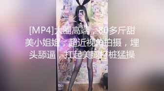 [MP4]大圈高端，80多斤甜美小姐姐，超近视角拍摄，埋头舔逼，扛起美腿打桩猛操