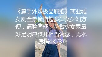 《魔手外购极品厕拍》商业城女厕全景偸拍超多少女少妇方便，逼脸同框，花臂少女尿量好足阴户微开相当诱惑，无水原档4K (3)