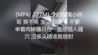 [MP4/ 227M] 少妇偷情小帅哥 爽不爽 宝贝 舔两下 不要 举着肉棒腰马合一直接插入骚穴 没多久精液就喷射