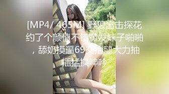 [MP4/ 465M] 野狼出击探花约了个颜值不错黄发妹子啪啪，舔奶摸逼69交抬腿大力抽插猛操呻吟