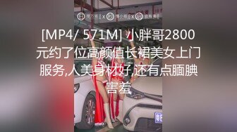 [MP4/ 571M] 小胖哥2800元约了位高颜值长裙美女上门服务,人美身材好,还有点腼腆害羞