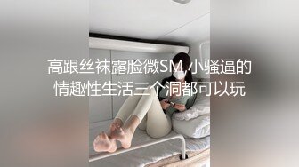 高跟丝袜露脸微SM,小骚逼的情趣性生活三个洞都可以玩