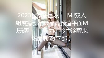 2023眼镜哥团队❤️MJ双人组震撼新品极品高颜值平面MJ玩弄，❤️药力不够中途醒来场面刺激(下部）