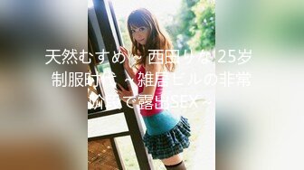 天然むすめ ~ 西田りな 25岁 制服时代 ～雑居ビルの非常阶段で露出SEX～