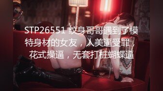 STP26551 纹身哥哥遇到了模特身材的女友，人美逼受罪，花式操逼，无套打桩蝴蝶逼