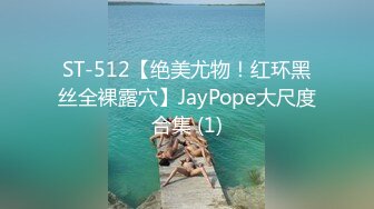 ST-512【绝美尤物！红环黑丝全裸露穴】JayPope大尺度合集 (1)