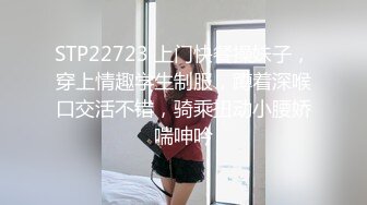 STP22723 上门快餐操妹子，穿上情趣学生制服，蹲着深喉口交活不错，骑乘扭动小腰娇喘呻吟