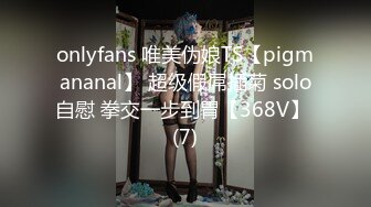 onlyfans 唯美伪娘TS【pigmananal】 超级假屌插菊 solo自慰 拳交一步到胃【368V】 (7)