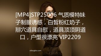 [MP4]STP25006 气质模特妹子制服诱惑，白皙粉红奶子，掰穴道具自慰，道具顶顶阴道口，户型很漂亮 VIP2209