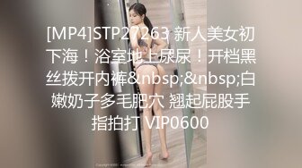 [MP4]STP27263 新人美女初下海！浴室地上尿尿！开档黑丝拨开内裤&nbsp;&nbsp;白嫩奶子多毛肥穴 翘起屁股手指拍打 VIP0600